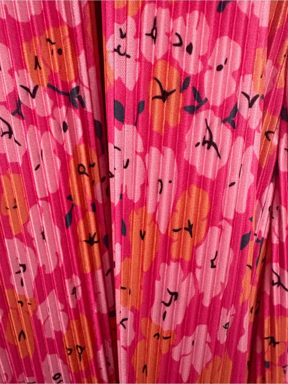 Petal & Pup Pink Floral Halter Mini Dress - Picture 4 of 4